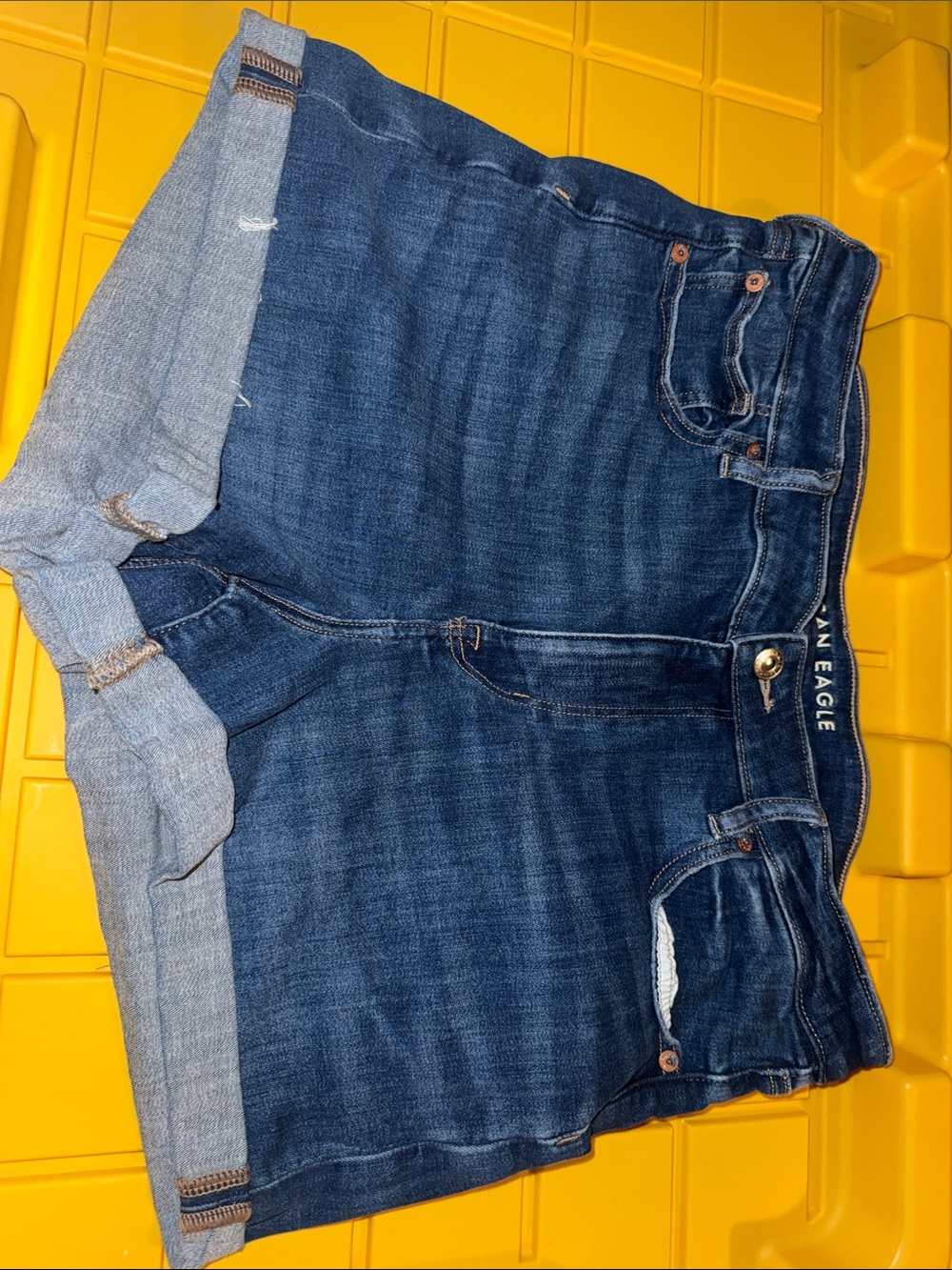 American Eagle Outfitters Dark Indigo Women's Denim Shorts